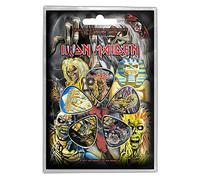 Iron Maiden Guitar Pick Plectrum Pack X 5 Early Albums Nuovo Ufficiale