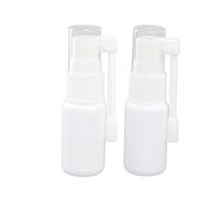 Sconosciuto Plastica Naso della Gola foschia Fine bottiglia a spruzzo Atomizzatore Spruzzino Spray Nasale bottiglia con Cap Bianco