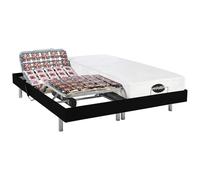 Sconosciuto Set da relax, con sospensioni, memory foam e bambù, LYSIS III di NATUREA - Motori OKIN - 2 x 80 x 200 cm - Nero
