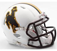 Sconosciuto Wyoming Cowboys NCAA Riddell Revolution Speed Mini Football Helmet by Unknown