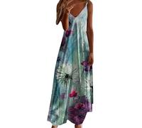 Sconti Prime Abiti Estivi Donna Lunghi Cotone Abiti Mare Donna Lunghi Abito Cerimonia Donna Ampio Abito Uncinetto Donna Vestito sotto Ginocchio Camomilla Vestiti Donna Mio Ordine in Offerta