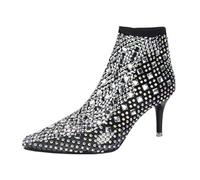 sconti Stivali Estivi Donna Morbidi Stivaletti Donna Tacco Alto Stivali Estivi Stivali Moto Cross Stivali Cowboy Stivali Donna Tacco Basso Texani Marroni Snow Boots