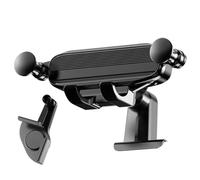 Scontro supporto per telefono 'auto - Supporto a impugnatura ferma, interno in silicone resistente ai graffi | Cradla di smartphone universale con morsetto regolabile, facile installazione per