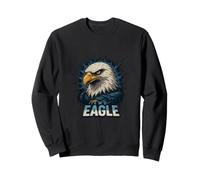 Scontroso Emo Eagle Vibes Felpa