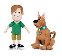 SCOOB! Scooby Doo - Peluches nuovo film Qualità super soft (760018779) (28CM, Scooby adulto + Shaggy)