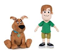 SCOOB! Scooby Doo - Peluches nuovo film Qualità super soft (760018779) (28CM, Scooby giovane + Shaggy)