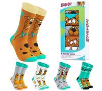 Scooby-Doo! Calze Uomo Fantasia - 5 Paia di Calzini Uomo Divertenti 40-45