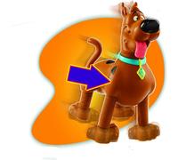 Scooby-Doo con Suoni Crazy Legs Giochi Preziosi CCP30004
