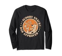 Scooby-Doo Father's Day Snacks Approved Dad Maglia a Manica