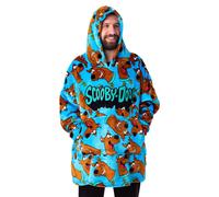 Scooby Doo Felpa con Cappuccio a Coperta Stampa su intera superficie (NS8679)