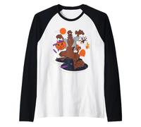 Scooby-Doo Halloween Monster Treats Maglia con Maniche Raglan