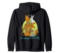 Scooby-Doo Kissing Easter Bunny Felpa con Cappuccio