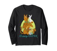 Scooby-Doo Kissing Easter Bunny Maglia a Manica