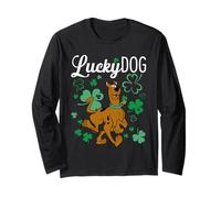 Scooby-Doo Lucky Dog Shamrocks Maglia a Manica