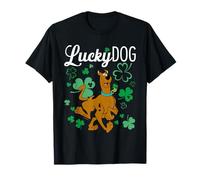 Scooby-Doo Lucky Dog Shamrocks Maglietta