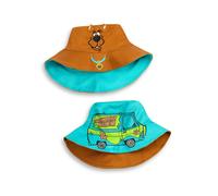 Scooby Doo Multicolore Reversible Cappello da pescatore Unisex Bambini