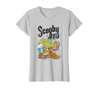 Scooby Doo Mystery Machine Gang Maglietta, Donna, Argento, L