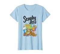 Scooby Doo Mystery Machine Gang Maglietta, Donna, Celeste, L