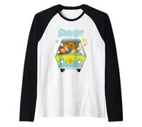 Scooby Doo Mystery Machine Group Maglia con Maniche Raglan