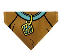 Scooby Doo Pet Bandana Scooby Doo Character Close Up SD Dog Tag Brown Slip On Co