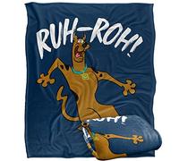 SCOOBY DOO! Ruh Roh Coperta super morbida al tatto setoso - 152 x 127 cm