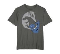 Scooby Doo Ruh Roh Maglietta, Uomo Taglie Grandi, Asfalto, 6X Tall