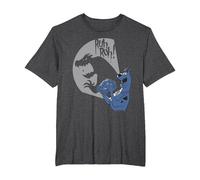 Scooby Doo Ruh Roh Maglietta, Uomo Taglie Grandi, Grigio Scuro, 4X Tall