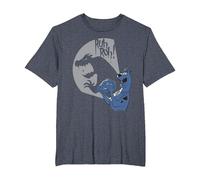 Scooby Doo Ruh Roh Maglietta, Uomo Taglie Grandi, Pervinca, 5X Tall