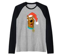 Scooby-Doo Scooby Doo Santa Hat Maglia con Maniche Raglan