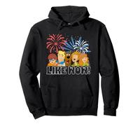 Scooby-Doo Summer Fire Works Felpa con Cappuccio