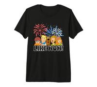 Scooby-Doo Summer Fire Works Maglietta Premium