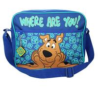 Scooby-Doo! Where Are You Messenger Courier School Cross Body Bag, Blu, Large
