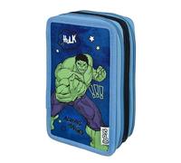 Scooli - Tripledecker Schüleretui Avengers - Großes Schüleretui mit hochwertigen