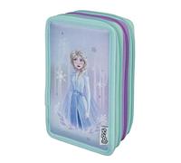 Scooli - Astuccio scolastico Tripledecker Frozen - Grande astuccio scolastico con matite di alta qualità - pratico e funzionale - a partire dai 6 anni