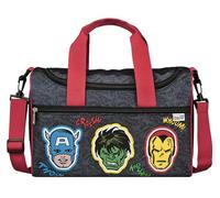 Scooli - Avengers borsa sportiva per bambini - 23 x 35 x 16 cm - ampio scomparto principale - tracolla regolabile - accessori per la scuola - borsa a tracolla