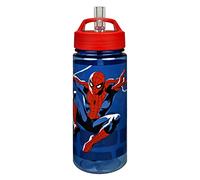 Scooli- Borraccia Spider-Man Aero, Colore Blu/Rosso, SPAN9913, PET