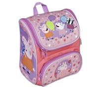 Scooli - Borsa per la scuola materna CUTIE Peppa Pig - Scomparto principale e tasca anteriore - Spallacci e schienale imbottiti - Ideale per bambini dai 3 anni in su