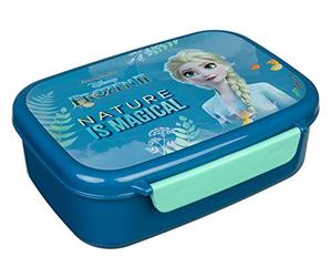 Scooli Contenitore per il pranzo per bambini con inserto rimovibile - Disney Frozen Elsa - Contenitore per il pranzo - Scatola per il pranzo - Scatola per il pranzo in plastica senza BPA - Contenitore