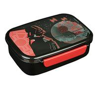 Scooli Contenitore per il pranzo per bambini con inserto rimovibile - Star Wars - Scatola per il pranzo - Darth Vader Sandwichbox Scuola - Contenitore per il pranzo in plastica senza BPA - Contenitore