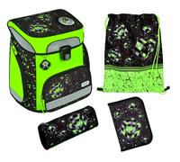 Scooli Easyfit Schulranzen Set, Zaino Easy Fit Bambini e Ragazzi, Giallo, 36,5 x 33 x 29 cm