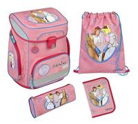 Scooli Easyfit Schulranzen Set, Zaino Easy Fit Bambine e Ragazze, Rosa, ca. 33 x 36,5 x 29 cm