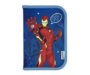 Scooli - Marvel Avengers Filled Pencil Case - Complete Case with Pens And More - all-in-One School Case - Practical for School - for Boys from 6 Years