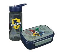 Scooli - Set di stoviglie per Bambini Harry Potter - Set Composto da Cestino per Il Pranzo e Borraccia - Ideale per la Scuola o l'asilo - da 4 Anni - in plastica - BPA Free