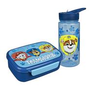 Scooli - Set di stoviglie per Bambini Paw Patrol - Set Composto da Cestino per Il Pranzo e biberon - Ideale per la Scuola o l'asilo - per Bambini dai 4 Anni - in plastica - Senza BPA