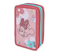 Scooli - Tripledecker Schüleretui Minnie Mouse - Großes Schüleretui mit hochwert