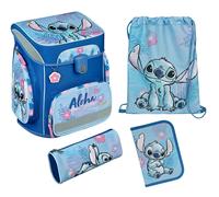 Scooli zaino della scuola EasyFit Schulranzen-Set 5-teilig Stitch