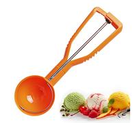 Scoop di -Scooper cookie ergonomico, strumento da dessert a molla | Cucchiaio multiuso per pastella cupcake, utensile la portata morbida, mele del attività cottura, meccanismo rilascio gr