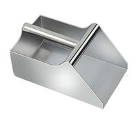 Scoop Di Utilità-Scooper Di Ghiaccio Pesante Per Maker Di Ghiaccio | Scolle Di Metallo In Alluminio Multiuso Versatili | Pala Alimentare In Acciaio Inossidabile Adatto Alla Movimentazione Di Cibi Da C