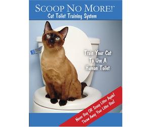 Scoop No More! Cat Toilet Training System