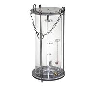 Scoop per campioni d'acqua con contrappeso, Campionatore d'acqua for la raccolta di campioni di qualità dell'acqua da 0 a 30 m di profondità con accessori da 0,5 l a 5 l(2L)